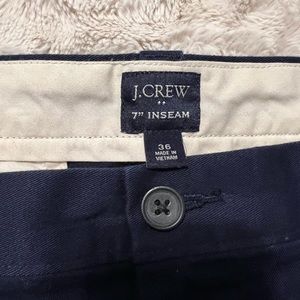 J. Crew 7” seam shorts